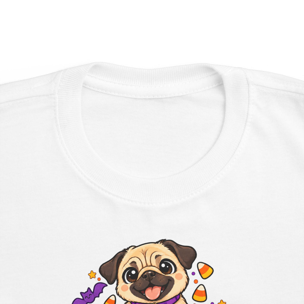 Toddler Halloween Tee  | Mama's Lil' Pumpkin | Cute Pug Halloween Shirt
