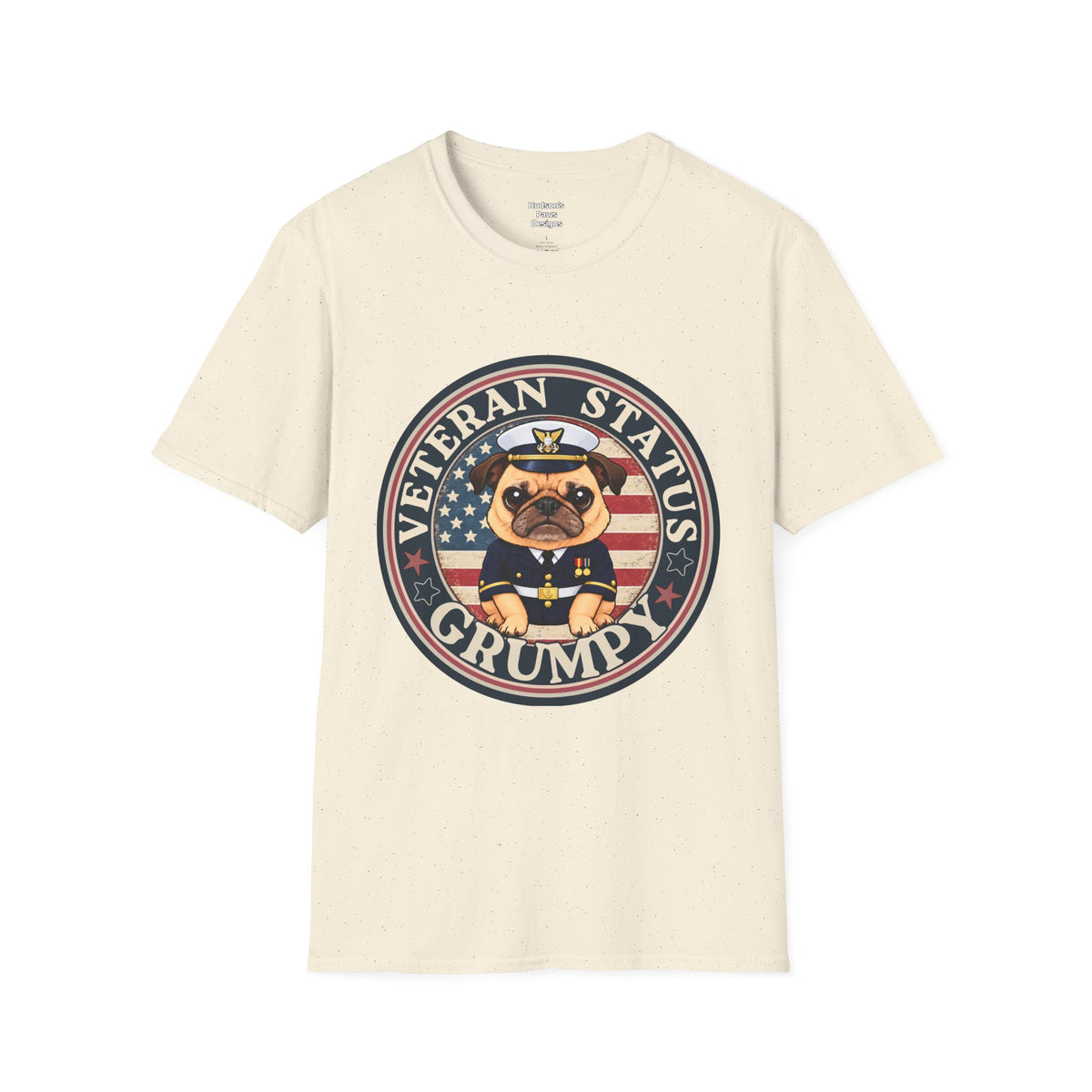 Coast Guard Veteran Status Grumpy Pug T-Shirt – Funny U.S. Coast Guard Veteran Shirt