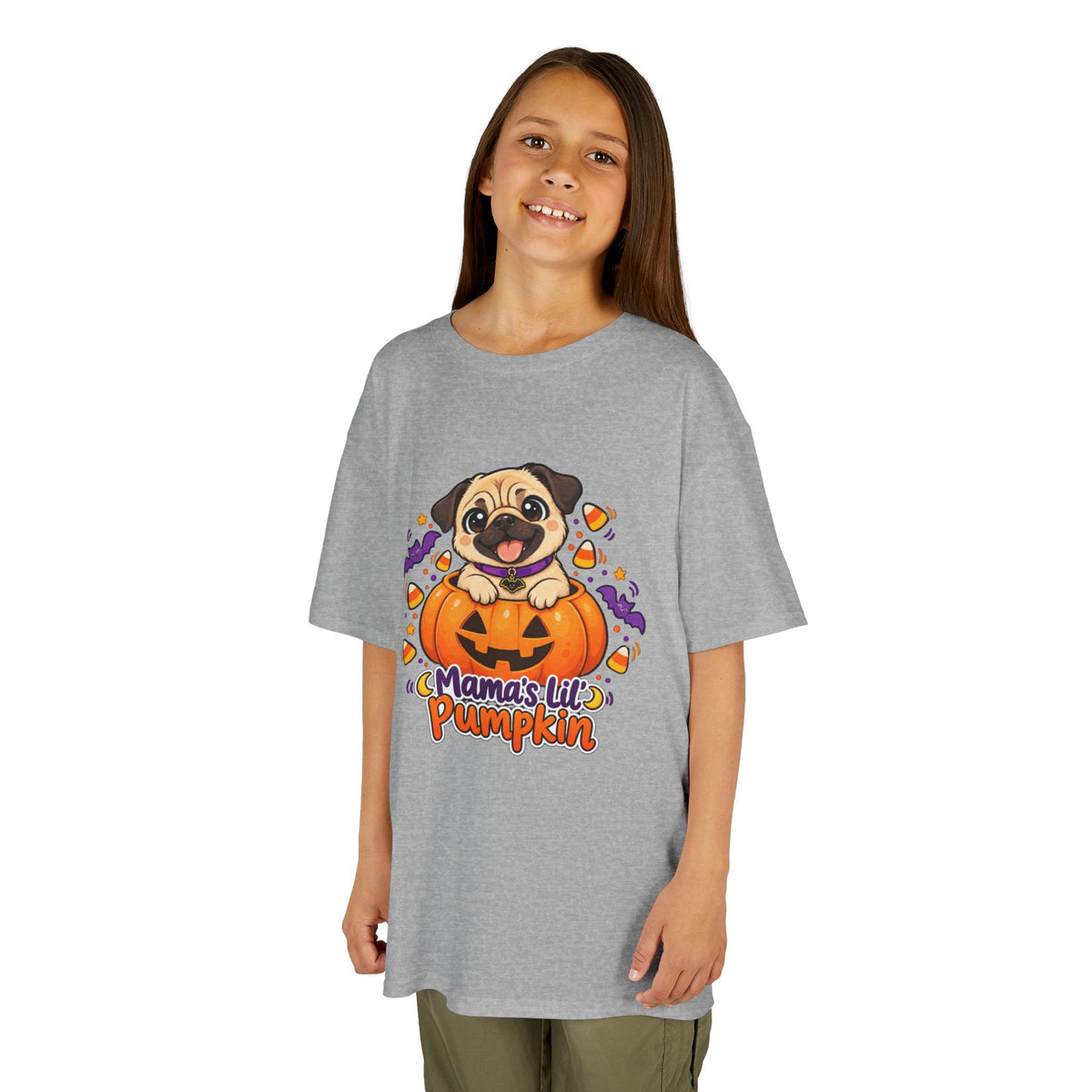Mama’s Lil’ Pumpkin Kids Halloween Shirt | Cute Fall Tee