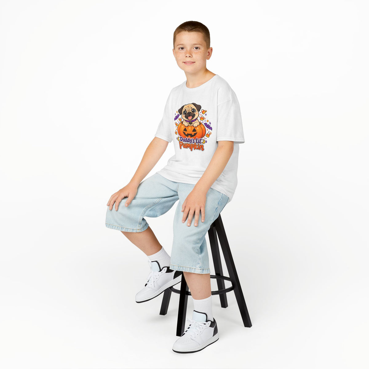 Daddy’s Lil’ Pumpkin Kids Halloween Shirt | Cute Fall Tee