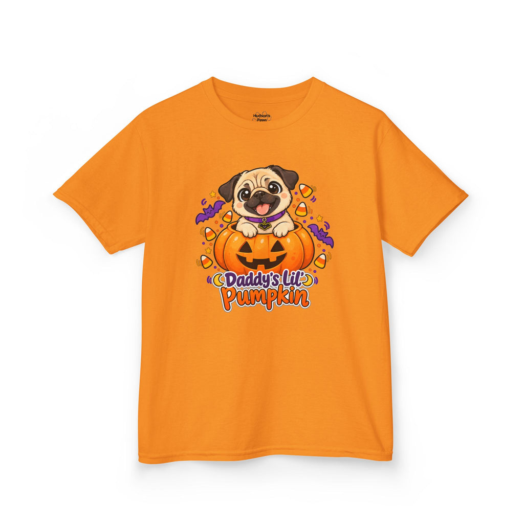 Daddy’s Lil’ Pumpkin Kids Halloween Shirt | Cute Fall Tee