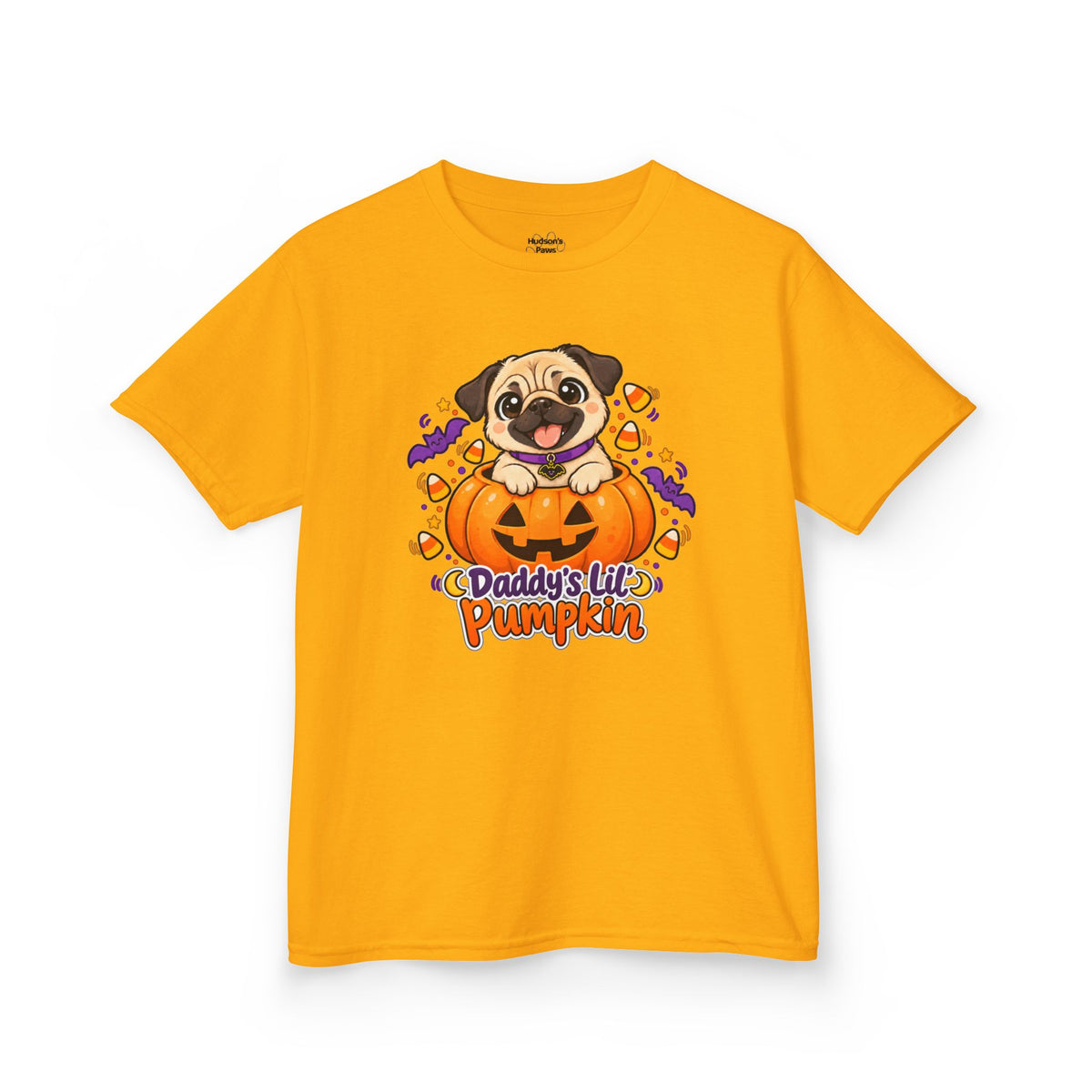 Daddy’s Lil’ Pumpkin Kids Halloween Shirt | Cute Fall Tee