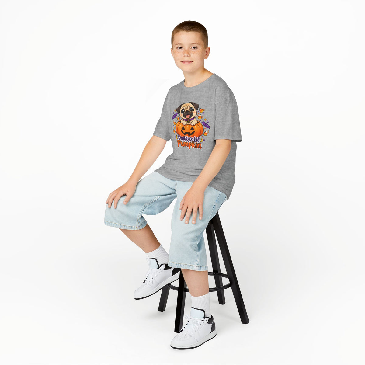Daddy’s Lil’ Pumpkin Kids Halloween Shirt | Cute Fall Tee